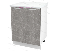 Шкаф кухонный нижний 600 Бетон (бетон серый)