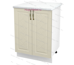 Шкаф кухонный нижний 600 Модена (дуб ваниль)