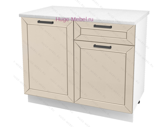 Нижний кухонный шкаф с ящиком  1000 Альфа (брюле)