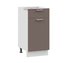 Нижний кухонный шкаф с ящиком 400 Катрин (муссон)