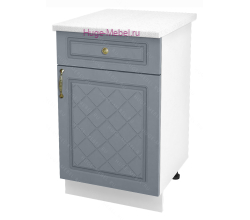 Нижний кухонный шкаф с ящиком  500 Модена (дуб серый)