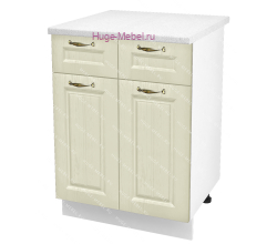 Нижний кухонный шкаф с ящиком  600 Мария (крем)