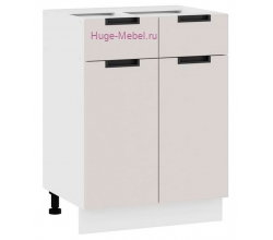 Нижний кухонный шкаф с ящиком 600 Сахара (мокко)