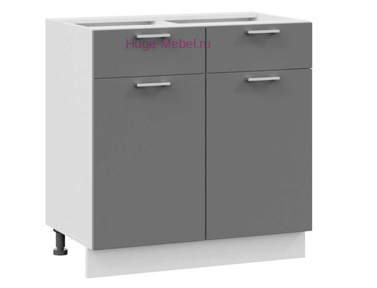 Нижний кухонный шкаф с ящиком 800 Катрин (софт графит)