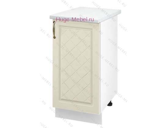 Шкаф кухонный нижний 400 Модена (дуб ваниль)