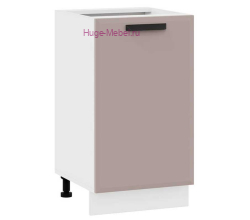 Шкаф кухонный нижний 450 Призма (мокко супермат)