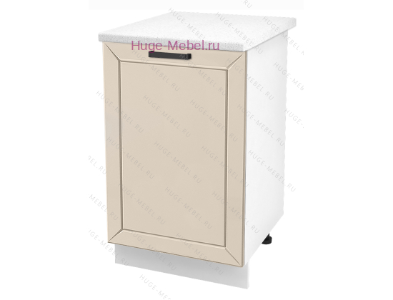 Шкаф кухонный нижний 500 Альфа (брюле)