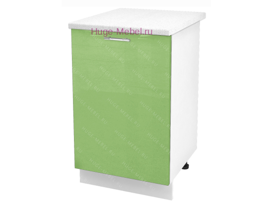 Шкаф кухонный нижний 500 Ксения (олива)