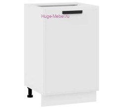 Шкаф кухонный нижний 600 Призма Ф105 (белый супермат)
