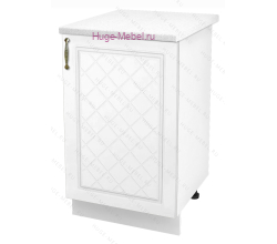 Шкаф кухонный нижний 500 Модена (дуб белый)