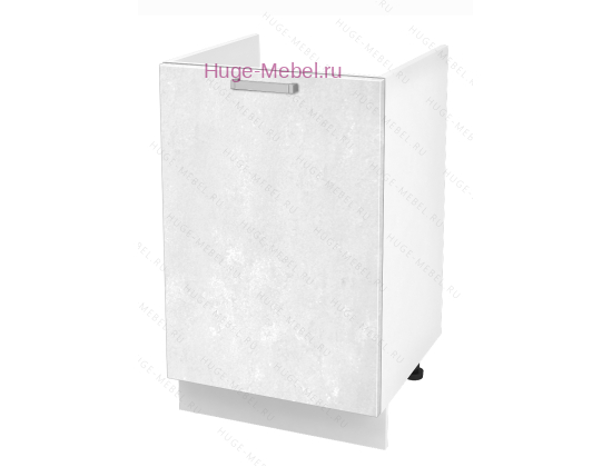 Кухонный шкаф под мойку 500 Бетон (бетон белый)