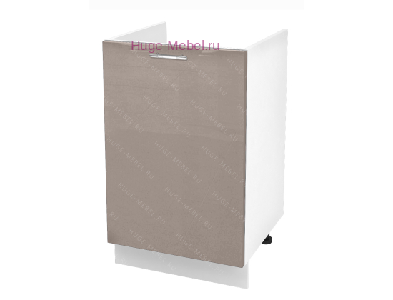 Кухонный шкаф под мойку 500 Ксения (кофе с молоком)