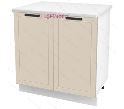 Шкаф кухонный нижний 800 Альфа (брюле)