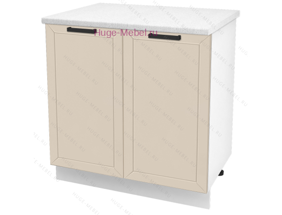 Шкаф кухонный нижний 800 Альфа (брюле)