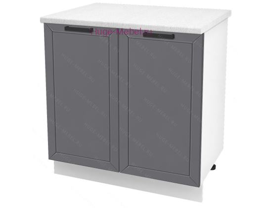 Шкаф кухонный нижний 800 Альфа (вулкан)