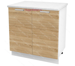 Шкаф кухонный нижний 800 Бетон (дуб сонома)