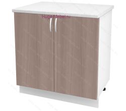 Шкаф кухонный нижний 800 Дина (шимо темный)