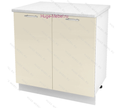 Шкаф кухонный нижний 800 Ксения (ваниль)