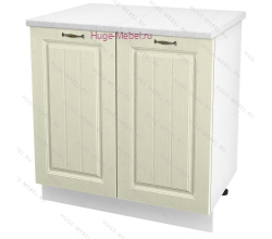 Шкаф кухонный нижний 800 Мария (крем)
