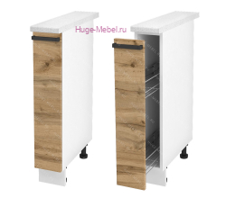 Нижний кухонный шкаф бутылочница 200 Пасаденна (дуб вотан)