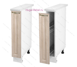 Нижний кухонный шкаф бутылочница 150 Юлия (дуб сонома)