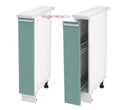 Нижний кухонный шкаф бутылочница 200 Катрин (топаз)