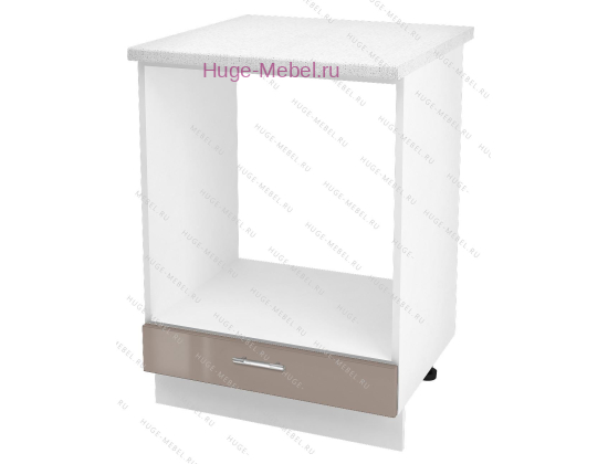 Шкаф кухонный под духовку напольный 600 Ксения (кофе с молоком)