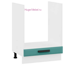 Шкаф кухонный под духовку напольный 600 Призма (бриз супермат)