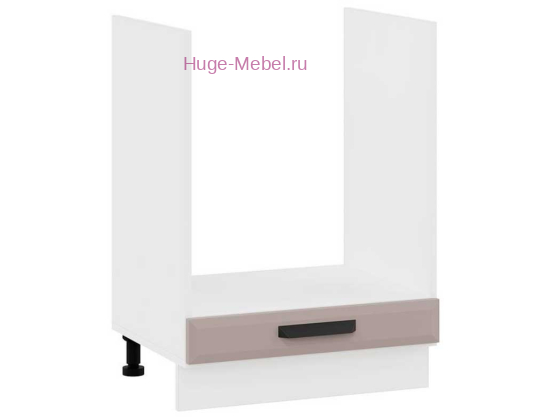 Шкаф кухонный под духовку напольный 600 Призма (мокко супермат)