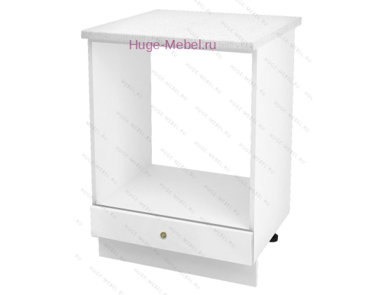 Шкаф кухонный под духовку напольный 600 Модена (дуб белый)