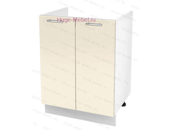 Кухонный шкаф под мойку 600 Ксения (ваниль)