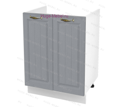 Кухонный шкаф под мойку 600 Мария (сталь)