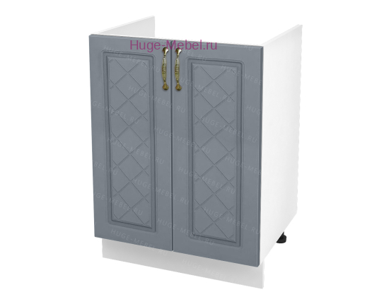 Кухонный шкаф под мойку 600 Модена (дуб серый)