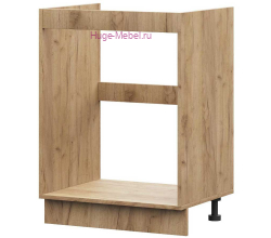 Корпус кухонного шкафа под мойку 600 (дуб крафт)