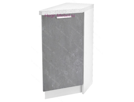 Шкаф кухонный нижний торцевой 300 Бетон (бетон серый)