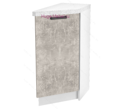 Шкаф кухонный нижний торцевой 300 Пасаденна (ателье светлое)