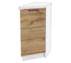 Шкаф кухонный нижний торцевой 300 Пасаденна (дуб вотан)