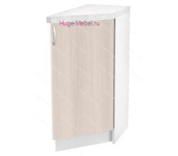 Шкаф кухонный нижний торцевой 300 Дина (шимо светлый)
