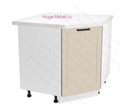 Шкаф кухонный угловой нижний 850 Альфа (брюле)