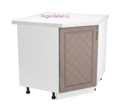 Шкаф кухонный угловой нижний 850 Модена (дуб кофе)