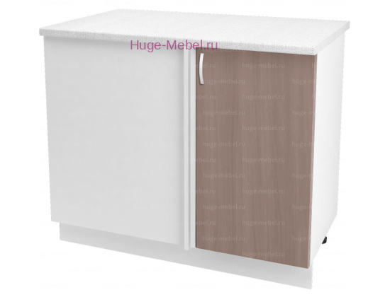 Шкаф кухонный угловой нижний 1000 Дина (шимо темный)