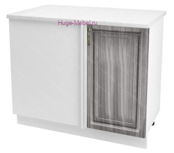 Шкаф кухонный угловой нижний 1000 Юлия (сандал серый)