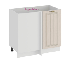 Шкаф кухонный угловой нижний 1000 Мария (крем)