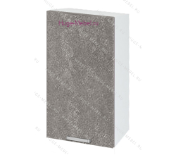 Кухонный шкаф верхний навесной 400 Бетон (бетон серый)