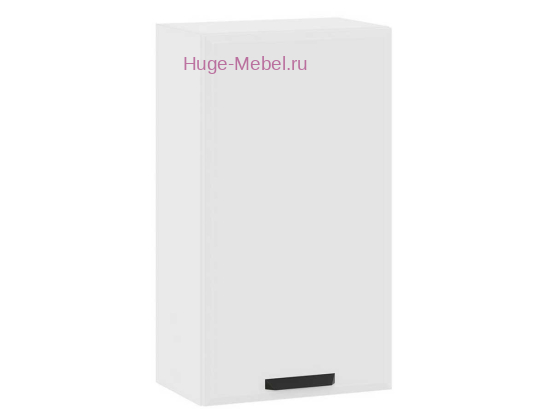 Кухонный шкаф верхний высокий с одной створкой 600 Призма (белый супермат)