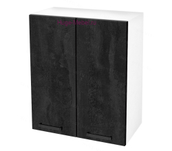 Кухонный шкаф верхний навесной 600 Пасаденна (угольный камень)