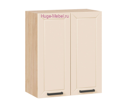 Кухонный шкаф верхний навесной 600 Альфа (брюле) корпус крафт