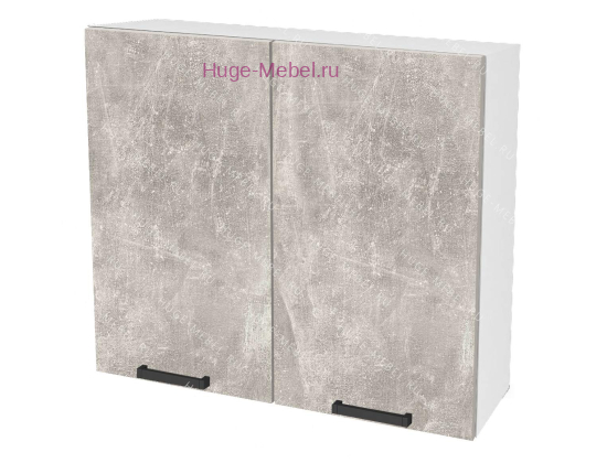 Кухонный шкаф верхний навесной 800 Пасаденна (ателье светлое)