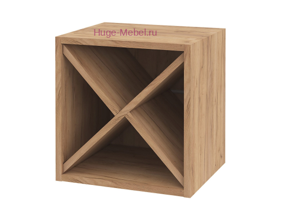 Верхний кухонный шкаф 350 без фасада (крафт)