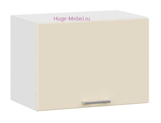 Антресольный кухонный шкаф верхний 500 Катрин (крем)